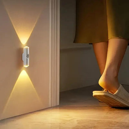 Up & Down Lit Hill Shape Sensor LED Wall Lights