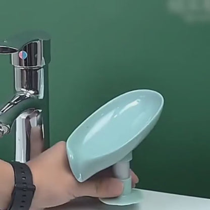 Leaf Shape Self Draining Soap Holder